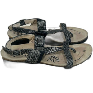 Abeo Sandals Women's Size 6 Color Black Biomechanical Footwear